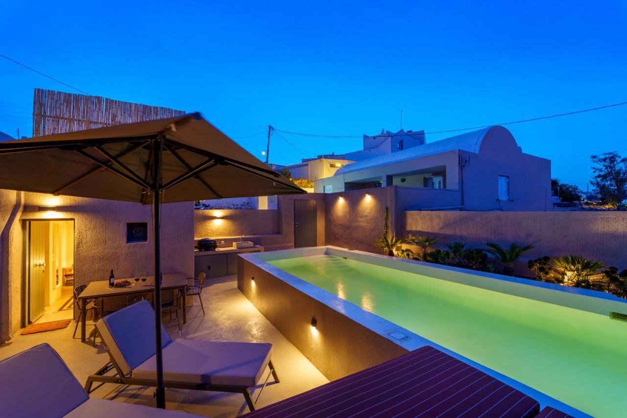 Present Perfect Villa - Private Pool ฟิรอสเตฟานี ภายนอก รูปภาพ